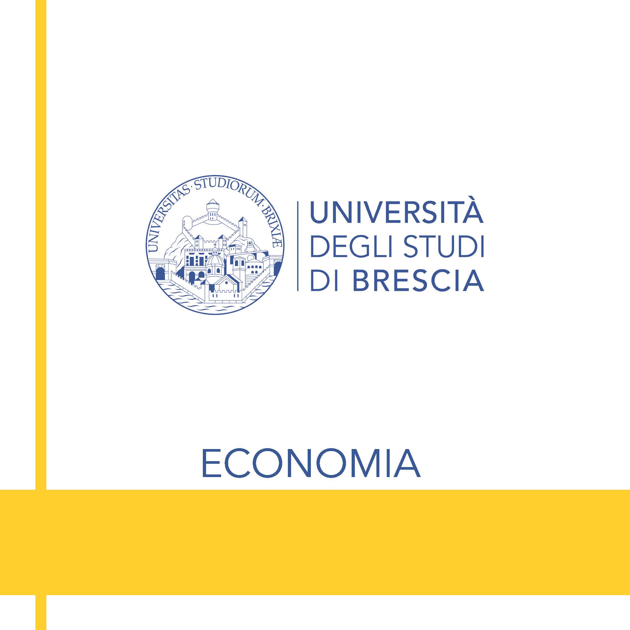 Copertina opuscolo Economia