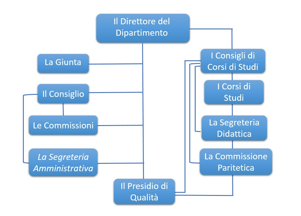 Organizzazione del dipartimento