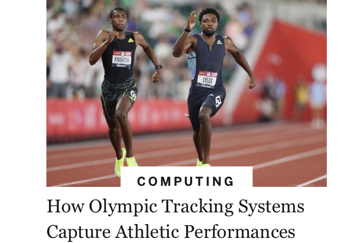 How Olympic Tracking Systems Capture Athletic Performances