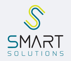 scritta stilizzata Smart Solutions
