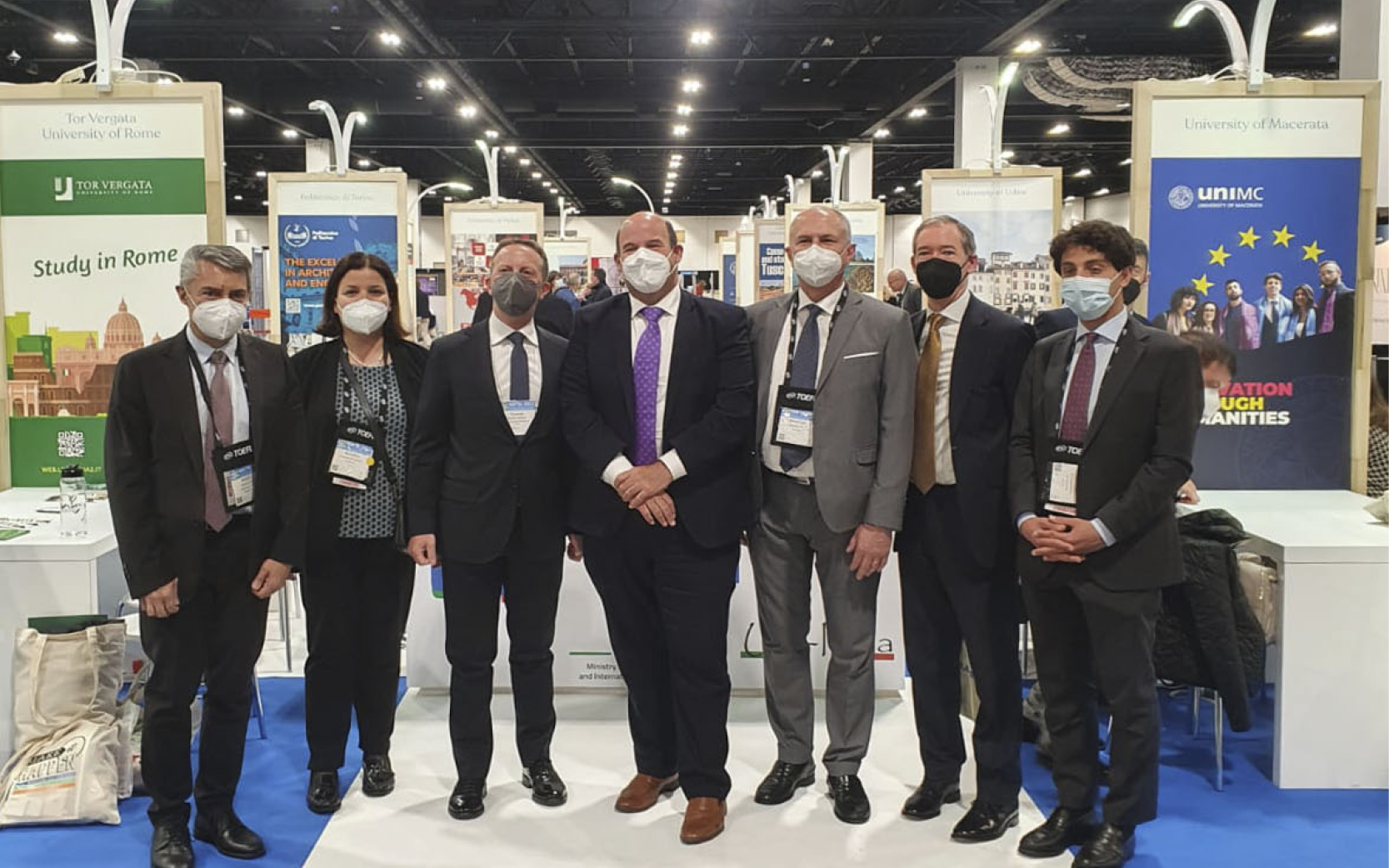 Il Rettore alla fiera della National Association of Foreign Student Advisers (NAFSA)