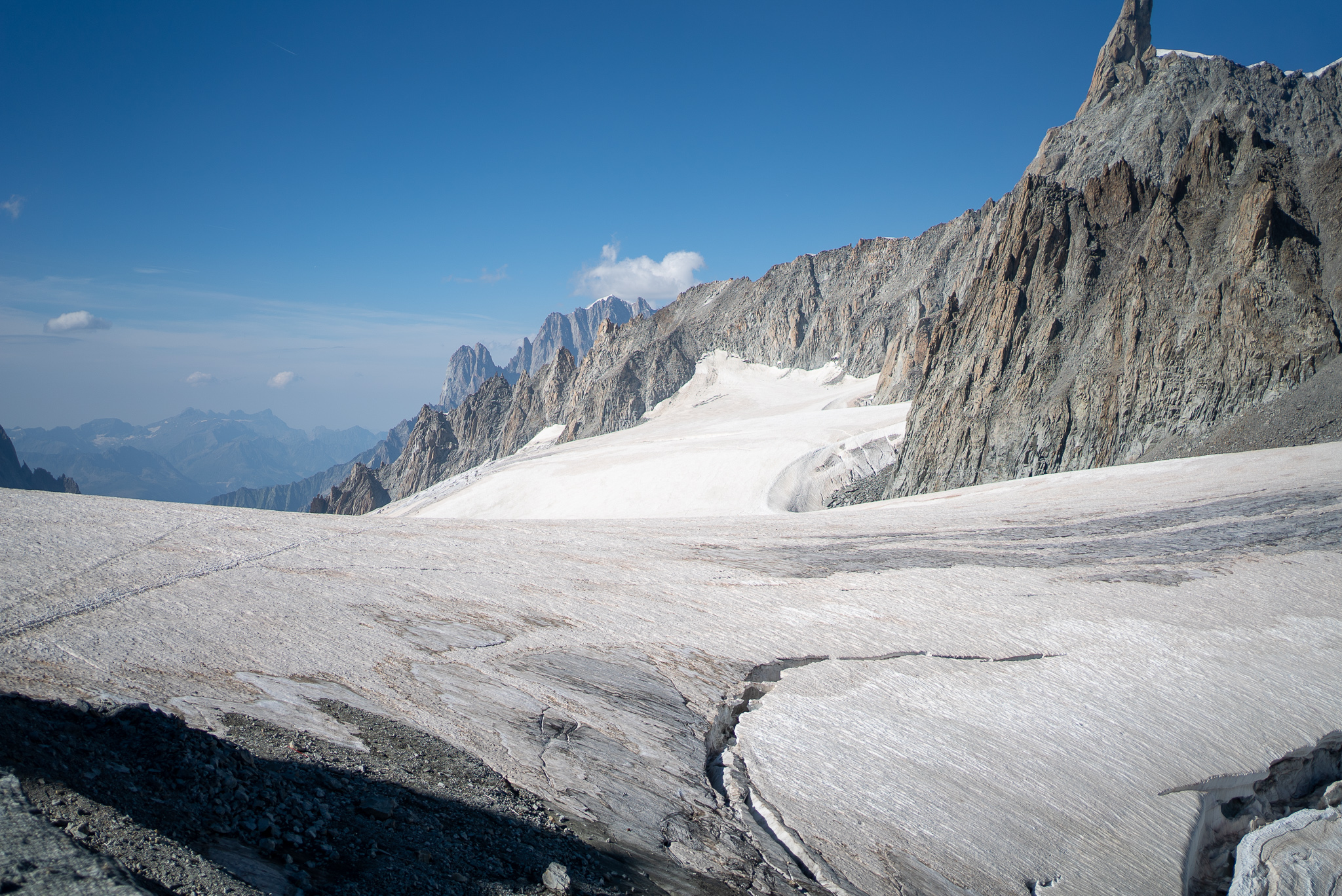 Ghiacciaio del Gigante - Monte Bianco