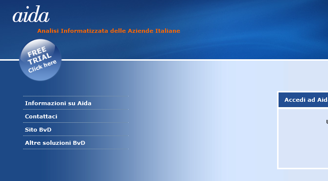Home page AIDA