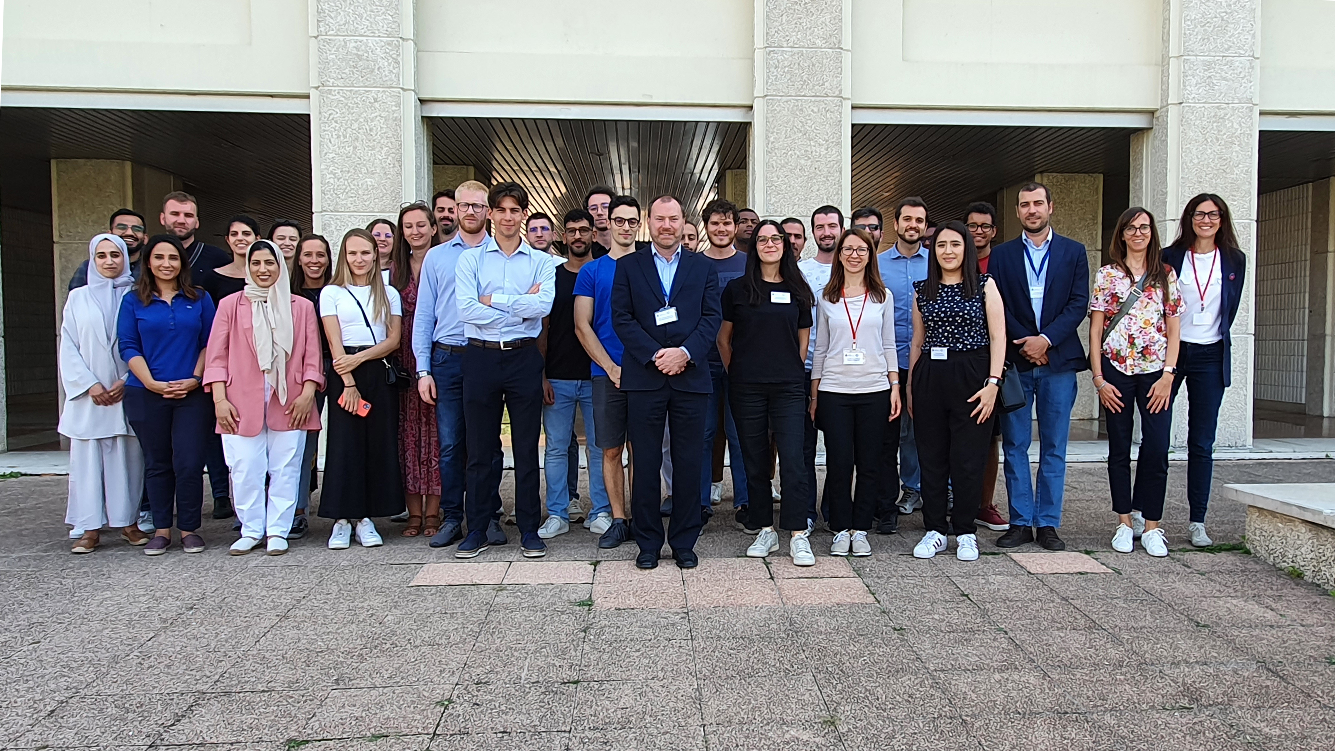 Foto di gruppo della summer school New Advances in Materials for Additive Manufacturing