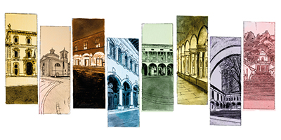 Passeggiando a Palazzo - illustrazione delle sedi dell'Università