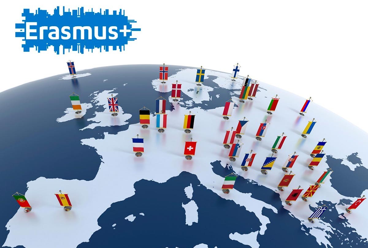Erasmus+ Map 