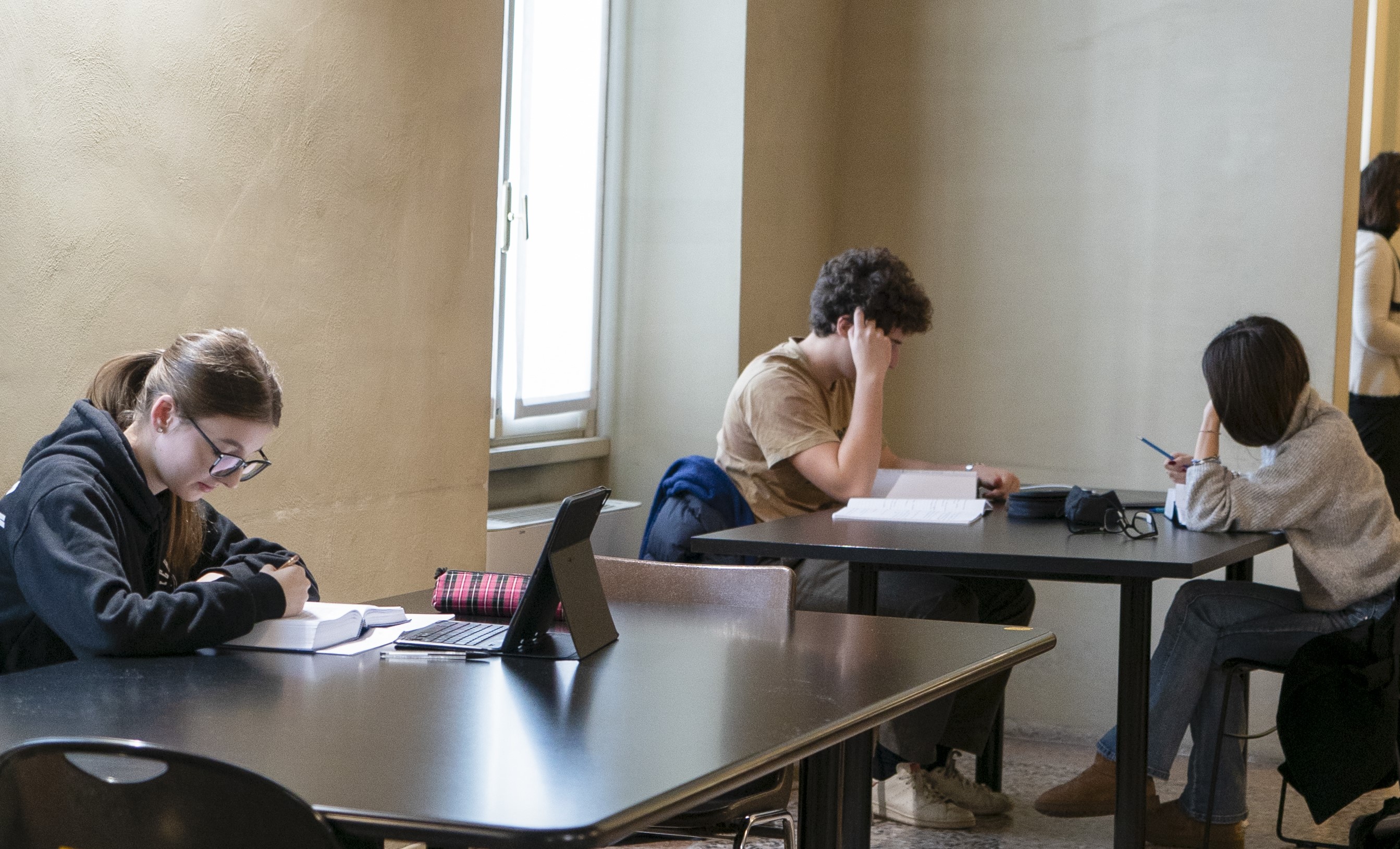 studenti in aula studio giurisprudenza