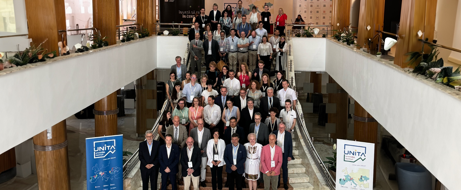 foto di gruppo unita week
