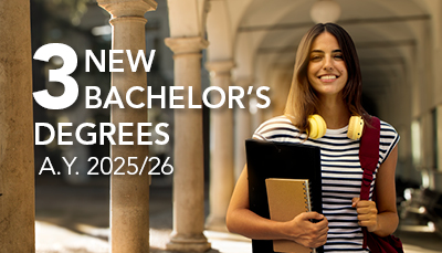 3 new bachelor's degrees a.y. 2025/26