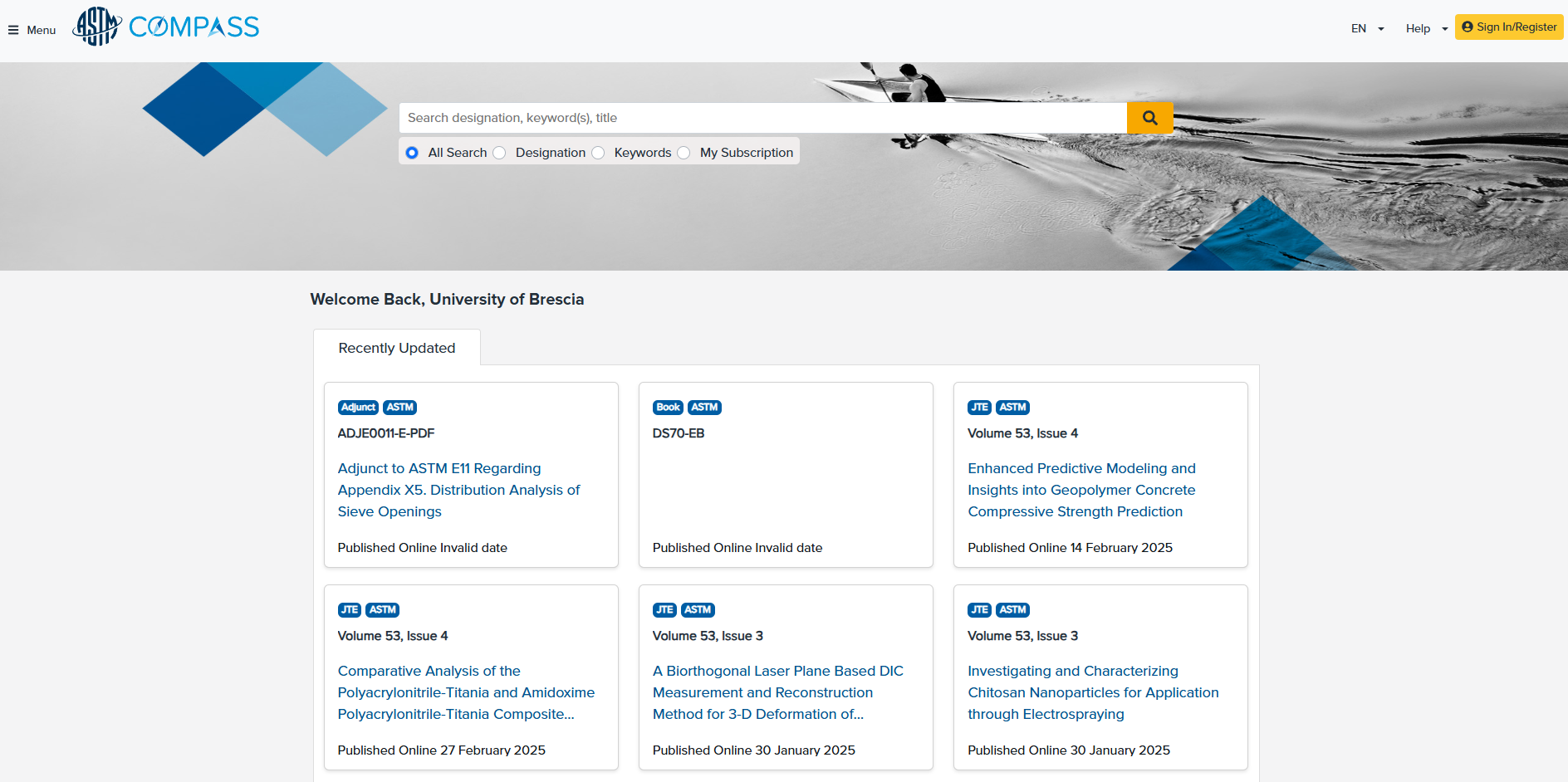 ASTM Compass