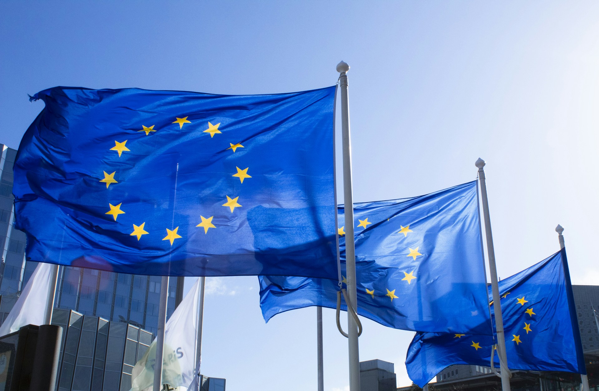 INDACO BANDIERE EUROPEE SVENTOLANO, GARRISCONO INDOMABILI