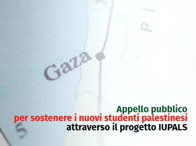 Appello pubblico per sostenere i nuovi studenti palestinesi attraverso il progetto IUPALS
