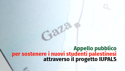 Appello pubblico per sostenere i nuovi studenti palestinesi attraverso il progetto IUPALS