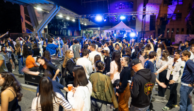 Dj set a Unibs Street Party
