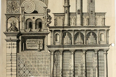 disegno di palazzo antico