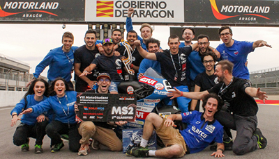 UNIBS MotorSport seconda classificata Aragon 2025
