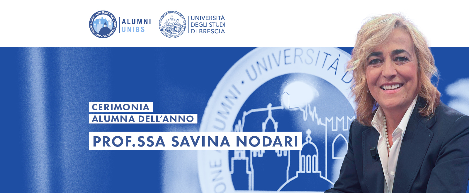 Premio Alumna dell'Anno 2025 alla Prof.ssa Savina Nodari
