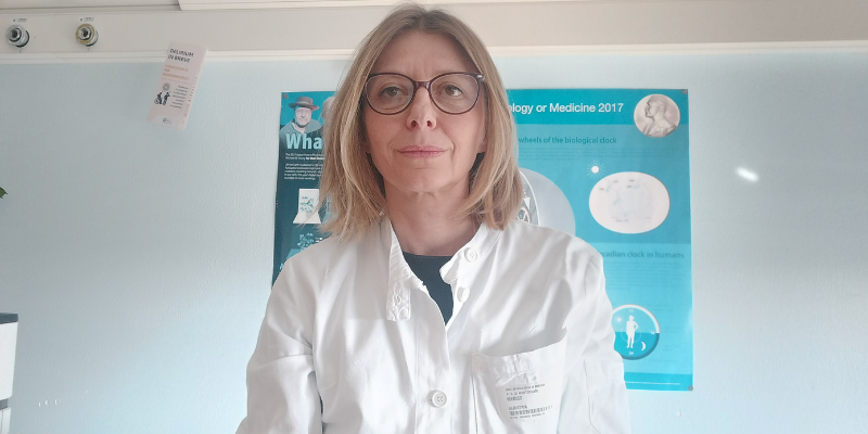 La Prof.ssa Marengoni