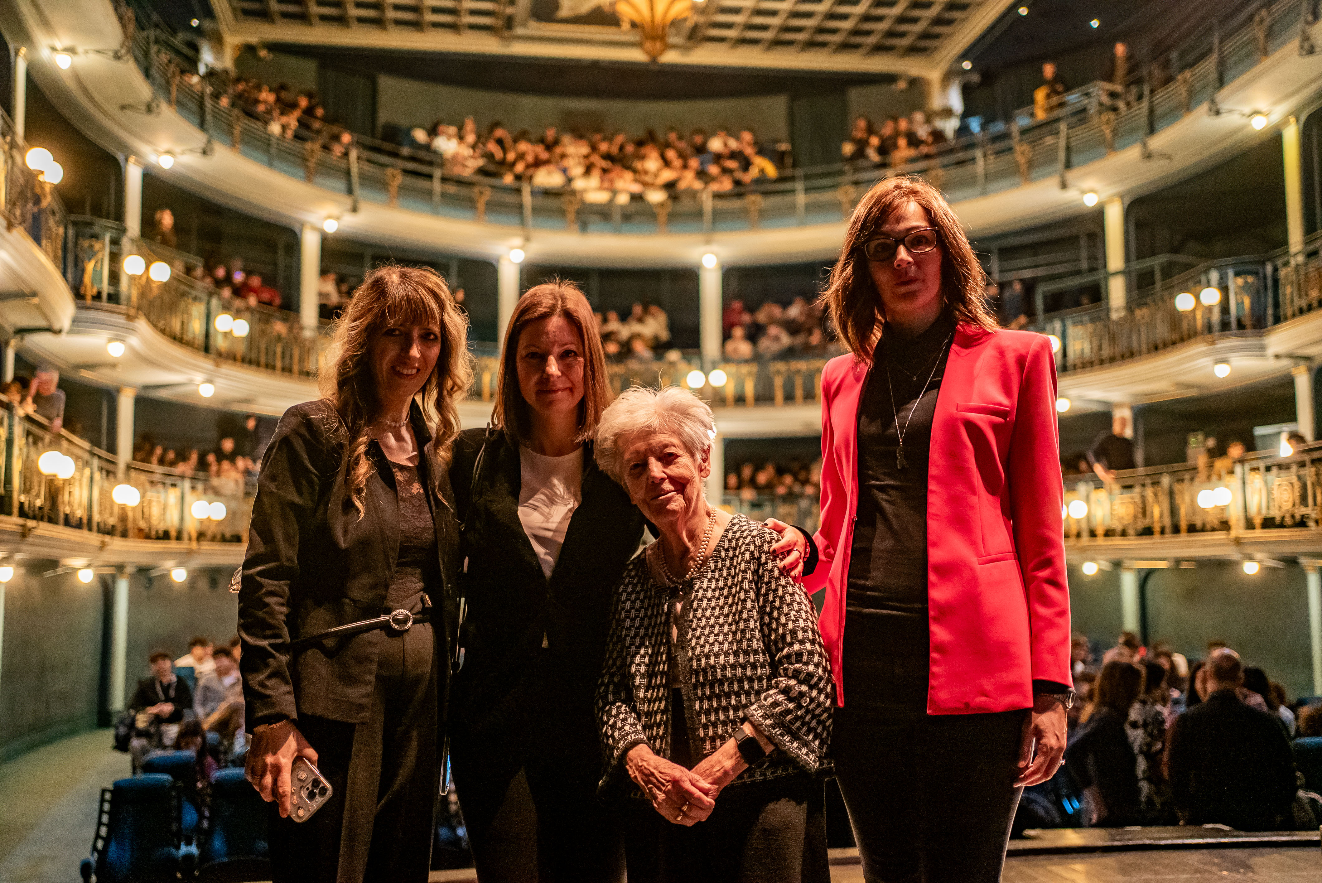 Marika Vezzoli, Elvina Finzi, Amalia Ercoli Finzi e Anita Pasotti