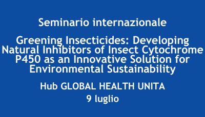 Greening Insecticides Developing Natural Inhibitors of Insect Cytochrome P450 as an Innovative Solution for Environmental Sustainability SG UNITA