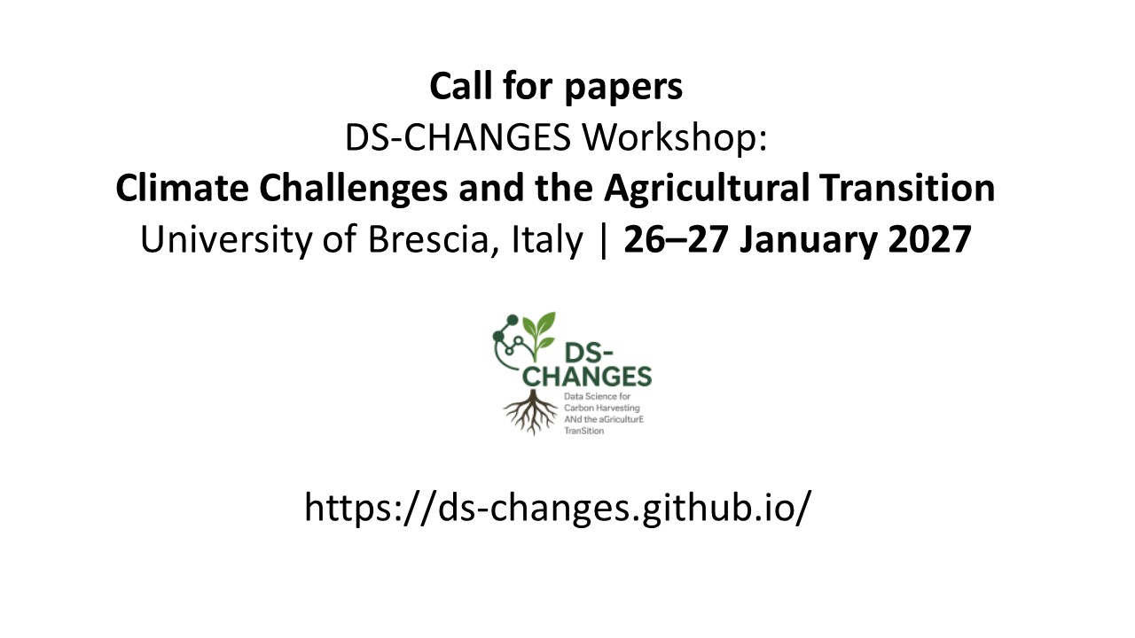 DS-CHANGES Workshop: Climate Challenges and the Agricultural Transition