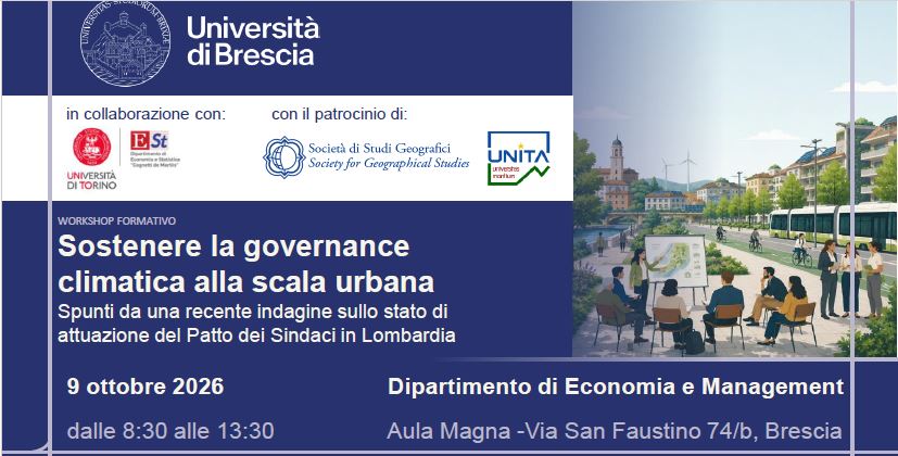 Workshop 9 ottobre 2026
