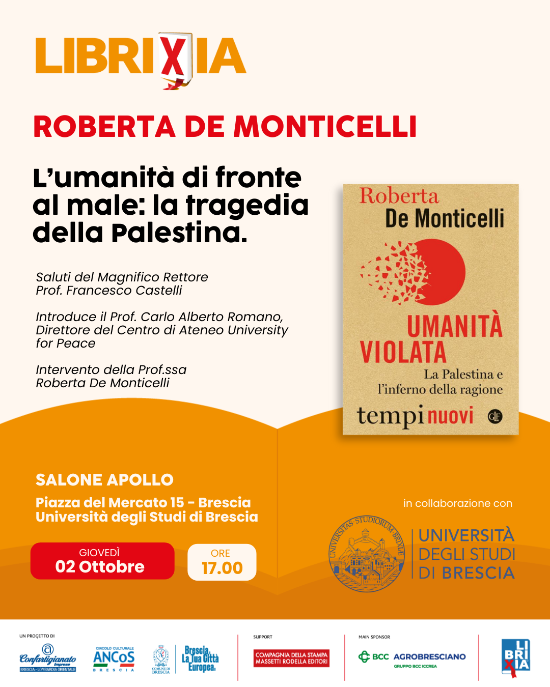 Roberta De Monticelli. L'umanità di fronte al male: la tragedia della Palestina