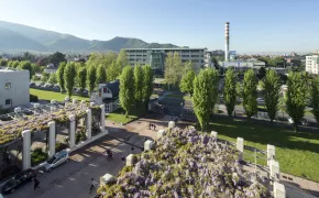 Edificio ingegneria dall'alto