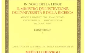 Immagine pergamena abilitazione