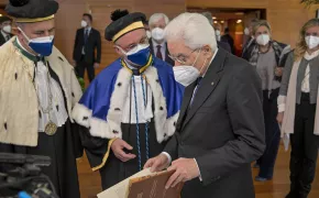 Inaugurazione con Presidente Mattarella