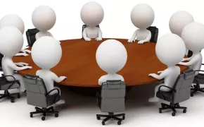 immagine stilizzata di una riunione 