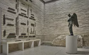 Stanza che ospita la Vittoria alata