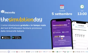 locandina evento simulazione test professioni sanitarie