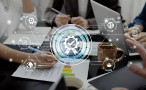 Rappresentazione grafica della connessione tra brevetti e rete