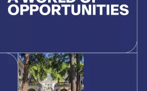 Copertina brochure A world of opportunities