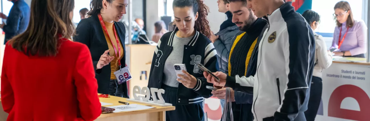 studenti al career day