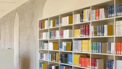 Scaffali pieni di libri