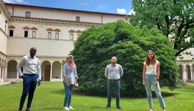 I dottorandi dell'università di brescia selezionati per partecipare al “Cross border Doctoral Workshop - Prepare your professional career outside Academia”.