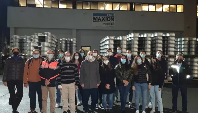 visita agli impianti della fonderia Maxion wheels