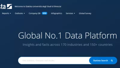 Home page Statista