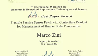 Best Paper Award - qBATS International Workshop