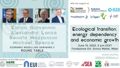 Ecological transition, energy dependency and economic growth
