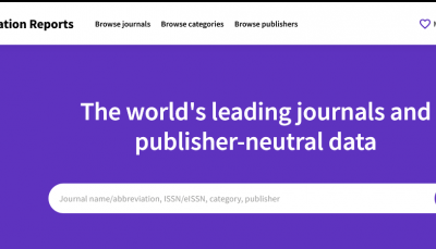 Journal Citation Reports - Home page