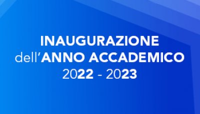 Inaugurazione dell'anno accademico 2022-2023