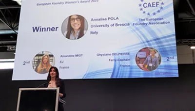 La prof.ssa Annalisa Pola vincitrice del CAEF Women's Award