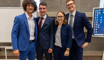 Primi laureati del corso di  Laurea in Ingegneria delle tecnologie per l'impresa digitale