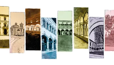 Passeggiando a Palazzo - illustrazione delle sedi dell'Università