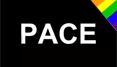 Bandiera della Pace a lutto