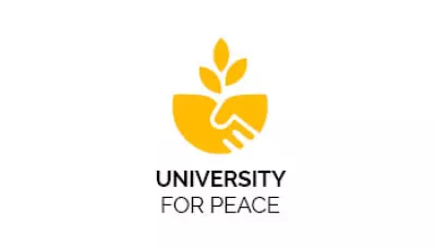 Logo University for Peace orizzontale