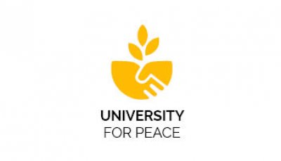 Logo University for Peace orizzontale